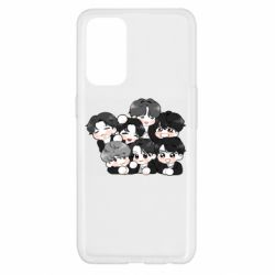 Чохол для Oppo Reno 5 4G BTS Cute Art - PrintSalon