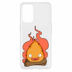 Чохол для Oppo Reno 5 4G Calcifer vector-PrintSalon Чохол для Oppo Reno 5 4G Calcifer vector