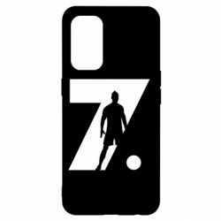 Чехол для Oppo Reno 5 4G Cristiano Ronaldo Silhouette Art - PrintSalon