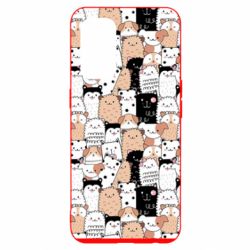 Чохол для Oppo Reno 5 4G Cute dogs pattern - PrintSalon