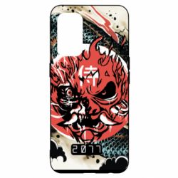 Чохол для Oppo Reno 5 4G Cyberpunk 2077 Dragon - PrintSalon