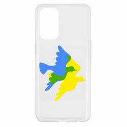 Чехол для Oppo Reno 5 4G Dove flag of Ukraine - PrintSalon
