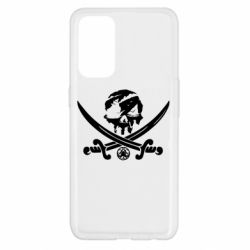 Чехол для Oppo Reno 5 4G Flag pirate - PrintSalon