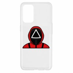 Чехол для Oppo Reno 5 4G Игра в кальмара Soldier - PrintSalon