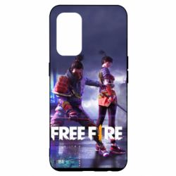 Чехол для Oppo Reno 5 4G Garena Free Fire Samurai Team - PrintSalon