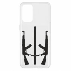 Чохол для Oppo Reno 5 4G Герб добровольчих батальйонів - PrintSalon