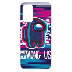 Чехол для Oppo Reno 5 4G Glitch Among Us - PrintSalon