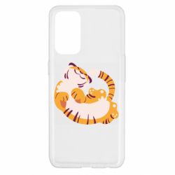 Чехол для Oppo Reno 5 4G Happy tiger - PrintSalon