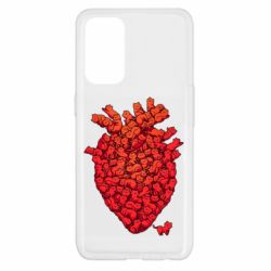 Чехол для Oppo Reno 5 4G Heart of many cats - PrintSalon