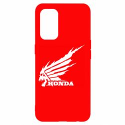 Чехол для Oppo Reno 5 4G Honda skull - PrintSalon