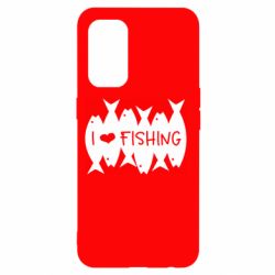 Чохол для Oppo Reno 5 4G I Love Fishing - PrintSalon