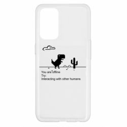 Чехол для Oppo Reno 5 4G Internet Dinosaur - PrintSalon