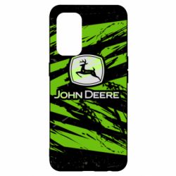 Чохол для Oppo Reno 5 4G John Deere and green background - PrintSalon