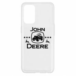 Чехол для Oppo Reno 5 4G John Deere and tractor fanArt - PrintSalon