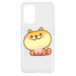 Чехол для Oppo Reno 5 4G Корги с улыбкой - PrintSalon