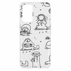 Чохол для Oppo Reno 5 4G Кіт Саймона - PrintSalon