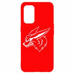 Чехол для Oppo Reno 5 4G Kurama line art - PrintSalon