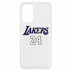 Чехол для Oppo Reno 5 4G Lakers 24 - PrintSalon