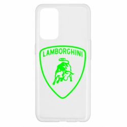 Чехол для Oppo Reno 5 4G Lamborghini Auto - PrintSalon