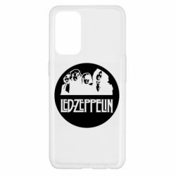 Чехол для Oppo Reno 5 4G Led Zeppelin in a circle - PrintSalon