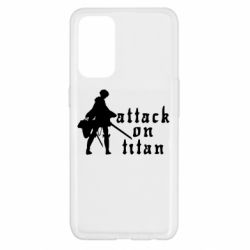 Чохол для Oppo Reno 5 4G Levi from Attack on Titan - PrintSalon