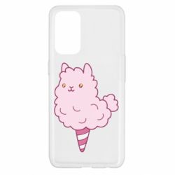 Чехол для Oppo Reno 5 4G Llama Ice Cream - PrintSalon