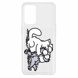 Чохол для Oppo Reno 5 4G Любов котів - PrintSalon