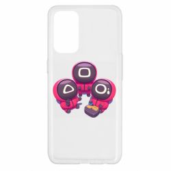 Чохол для Oppo Reno 5 4G Милі солдати з гри в кальмара