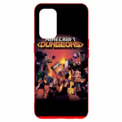 Чехол для Oppo Reno 5 4G Minecraft Dungeons new - PrintSalon