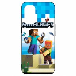 Чехол для Oppo Reno 5 4G Minecraft summer - PrintSalon