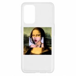 Чехол для Oppo Reno 5 4G Mona lisa - PrintSalon