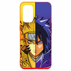 Чохол для Oppo Reno 5 4G Naruto Vs Sasuke - PrintSalon
