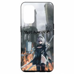 Чехол для Oppo Reno 5 4G Nier Automata 2B - PrintSalon