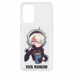 Чохол для Oppo Reno 5 4G Nier. Fuck Mankind - PrintSalon