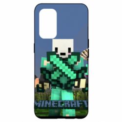 Чехол для Oppo Reno 5 4G Novaskin Minecraft - PrintSalon