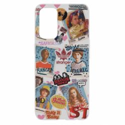 Чехол для Oppo Reno 5 4G Очень странные дела. Стикеры - PrintSalon