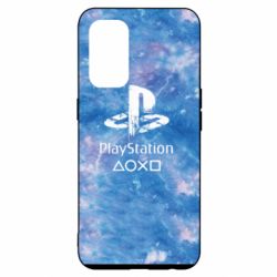 Чохол для Oppo Reno 5 4G Playstation on tai dai background - PrintSalon