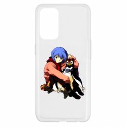 Чехол для Oppo Reno 5 4G Rei Ayanami and Pen Pen - PrintSalon