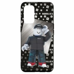 Чохол для Oppo Reno 5 4G Roblox And Metal Logo - PrintSalon