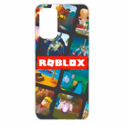 Чехол для Oppo Reno 5 4G Roblox frames - PrintSalon