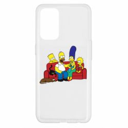 Чехол для Oppo Reno 5 4G Simpsons At Home - PrintSalon