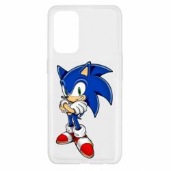 Чехол для Oppo Reno 5 4G Sonic with smile - PrintSalon