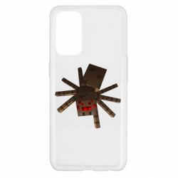 Чехол для Oppo Reno 5 4G Spider from Minecraft - PrintSalon