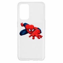 Чехол для Oppo Reno 5 4G Spiderman and jump - PrintSalon
