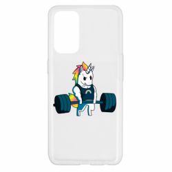 Чехол для Oppo Reno 5 4G The unicorn is rocking - PrintSalon