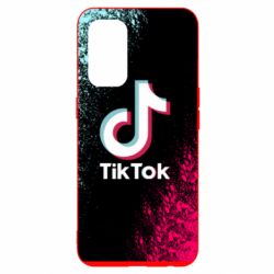 Чехол для Oppo Reno 5 4G Tiktok spray art - PrintSalon