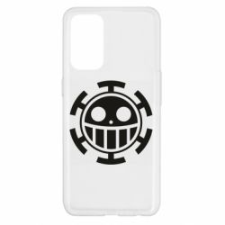 Чехол для Oppo Reno 5 4G Ван Пис флаг Трафальгара - PrintSalon