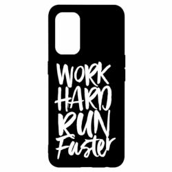Чохол для Oppo Reno 5 4G Work hard run faster - PrintSalon