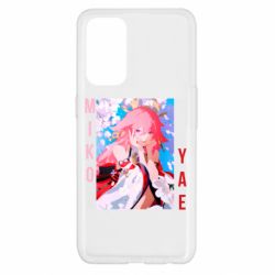 Чехол для Oppo Reno 5 4G Yae Miko art - PrintSalon
