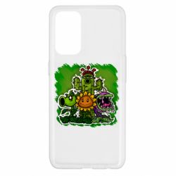 Чехол для Oppo Reno 5 4G Zombie vs Plants players-PrintSalon Чехол для Oppo Reno 5 4G Zombie vs Plants players